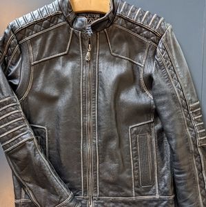 Men's Aflliction leather jacket